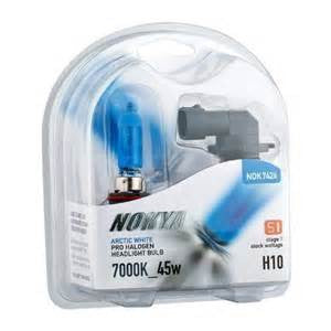 Nokya Arctic White H10 Light Bulbs 7000K 45W (Stage 1)