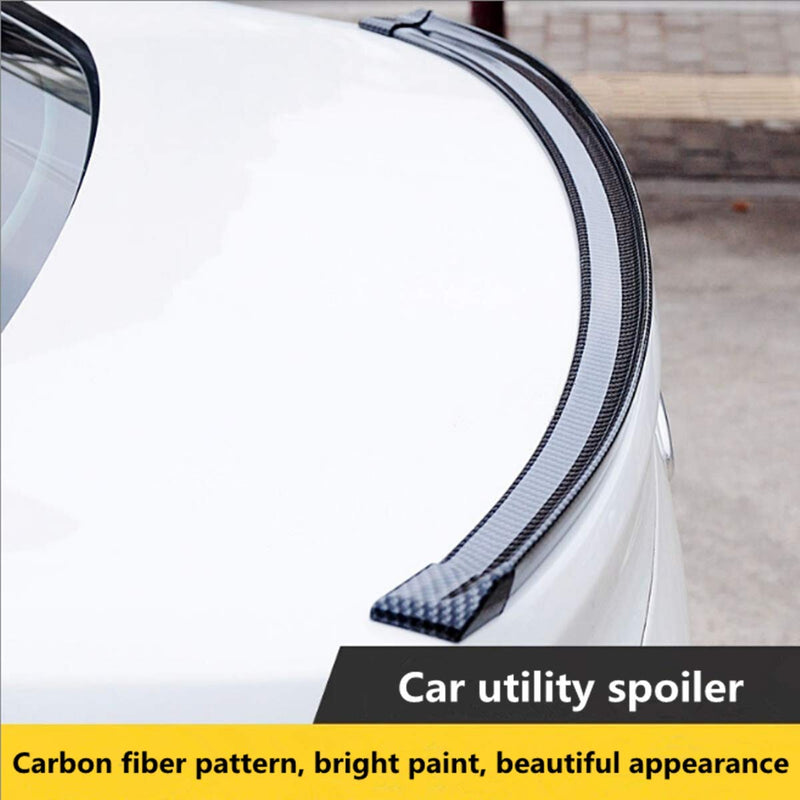 Universal Fit spoiler Carbon Fiber Print spoiler Lip Kit Length 150cm