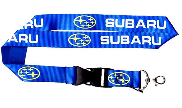 Subaru Lanyard (Blue with white logo)