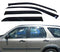 Window Visor Deflector Rain Guard 2002-2006 Honda CRV CR-V Dark Smoke